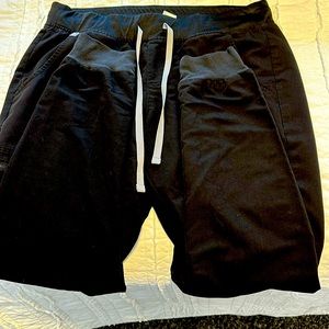 Figs black jogger pants